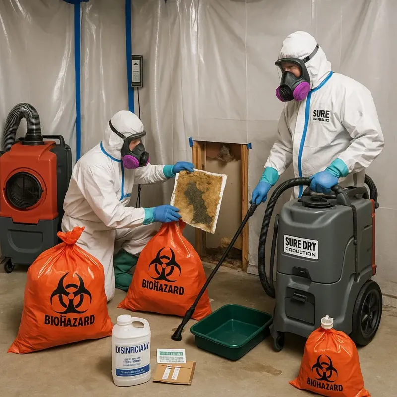 Contaminated Water Handling Protocols process in Brighton, TN
